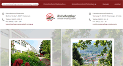 Desktop Screenshot of kreisaltenpflege.de